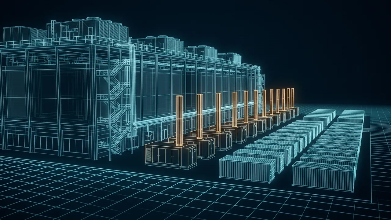 Can Data Centers Do Demand Response? – Flexible Load Explained - 3D Animation