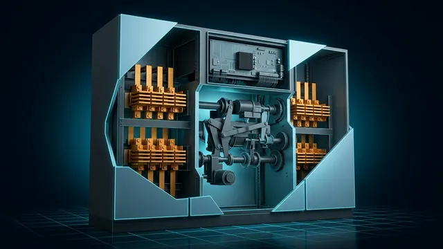 How Does an Automatic Transfer Switch Work at a Data Center? - 3D Cutaway Animation