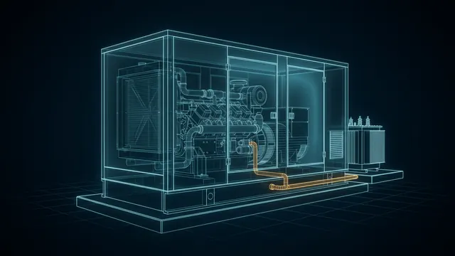 How to Write an RFP for On-Site Power – Specs Vendors Need - 3D Wireframe Animation