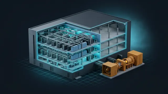 Is There an AI Data Center Bubble? – Stranded Asset Risk for Power - 3D Cutaway Animation