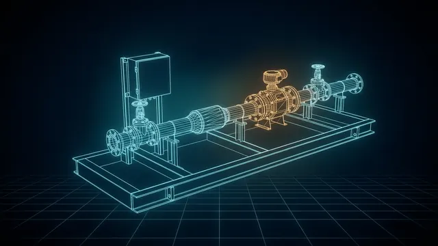 Mcf to MMBtu – How to Convert Gas Volume to Energy - 3D Wireframe Animation