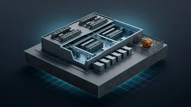 What Is a Data Center? – Power, Cooling and Connectivity Basics - 3D Animation