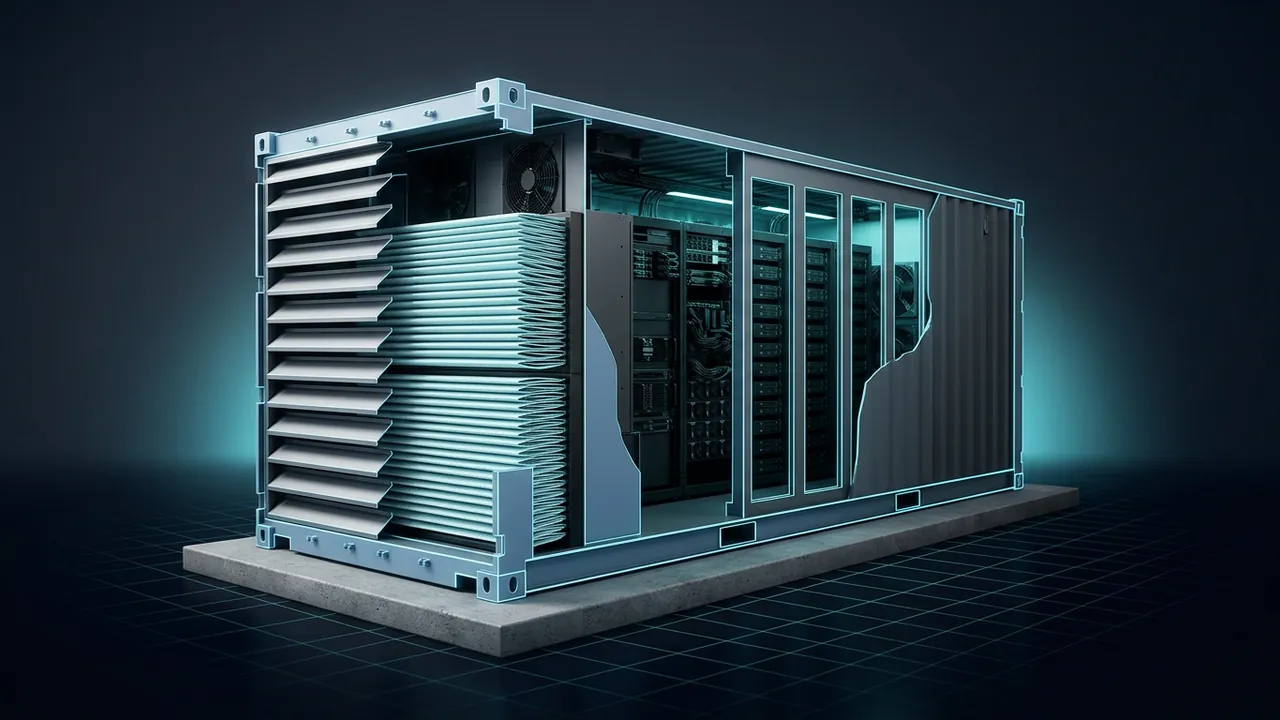 Dust, Sand and Data Centers – Filtration for Harsh Sites - 3D Cutaway Animation