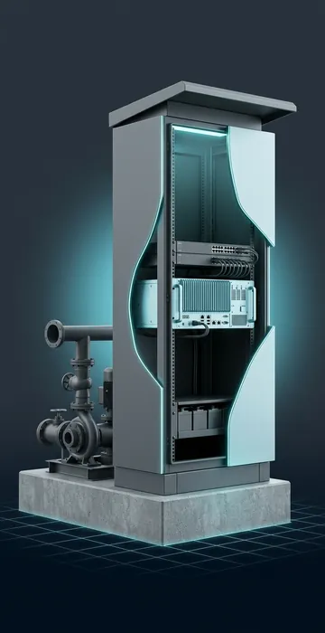 Edge vs Cloud – Where Should Remote Site Data Be Processed? - 3D Cutaway Animation