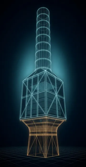 How Are NOx Emissions Controlled on Gas Turbines? – DLN and SCR - 3D Wireframe Animation
