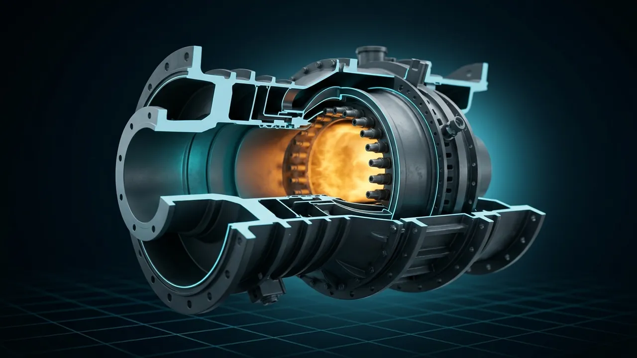 How Are NOx Emissions Controlled on Gas Turbines? – DLN and SCR - 3D Cutaway Animation