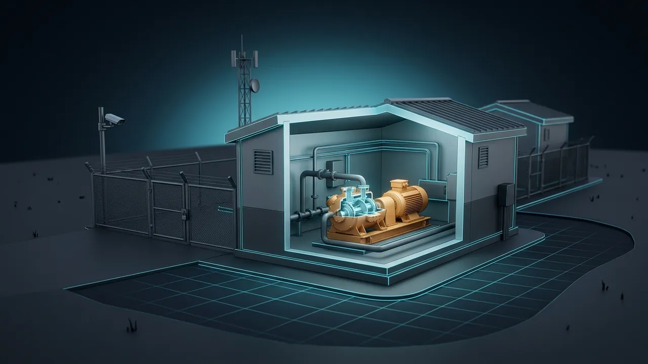 How Do You Secure a Remote Industrial Site? – OT Security Basics - 3D Animation