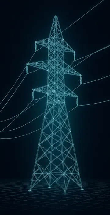 How Does SPP Handle Large Loads? – Oklahoma's Grid Operator Explained - 3D Wireframe Animation