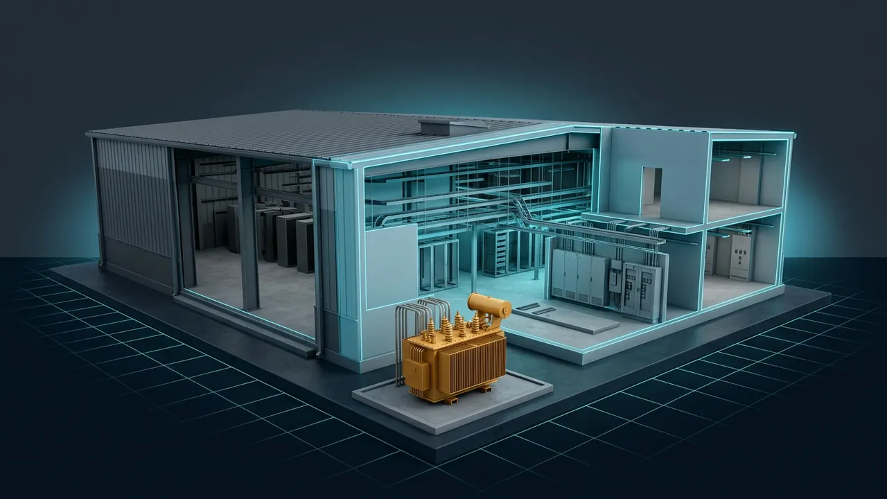How Long Does It Take to Build a Data Center? – From Land to Load - 3D Cutaway Animation