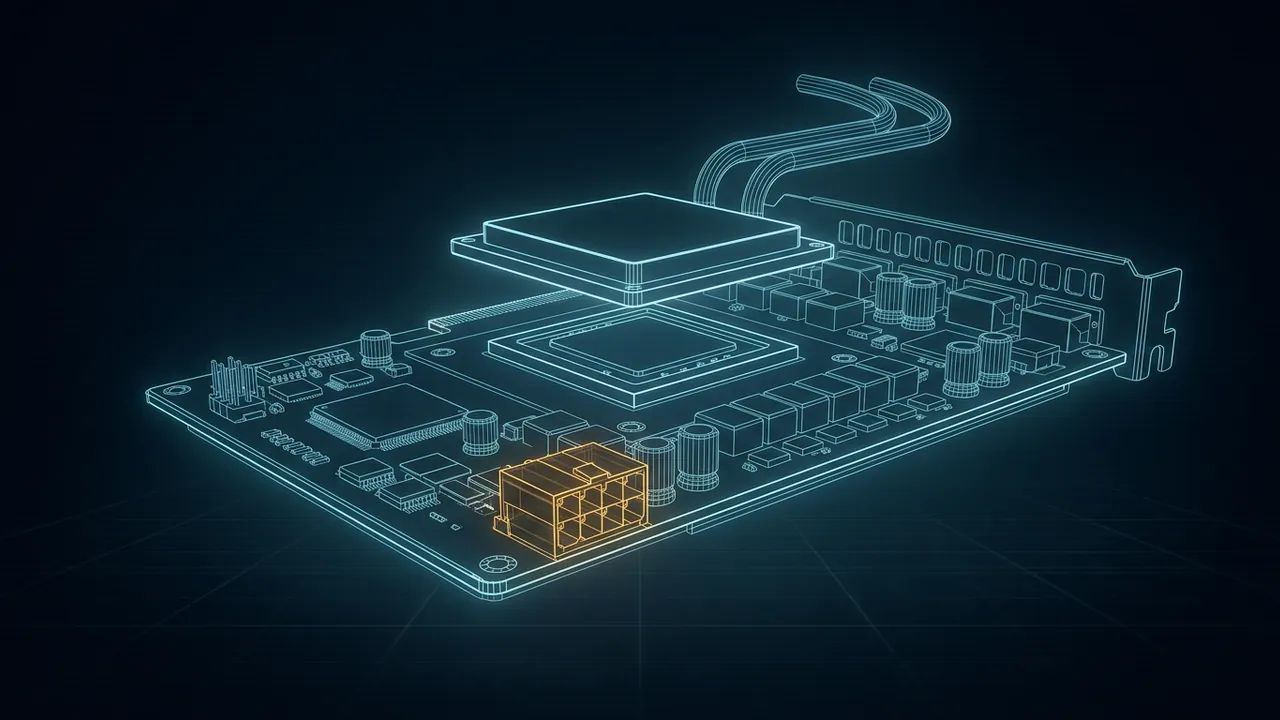 How Much Power Does a GPU Use? – TDP, Servers and Real Draw - 3D Wireframe Animation