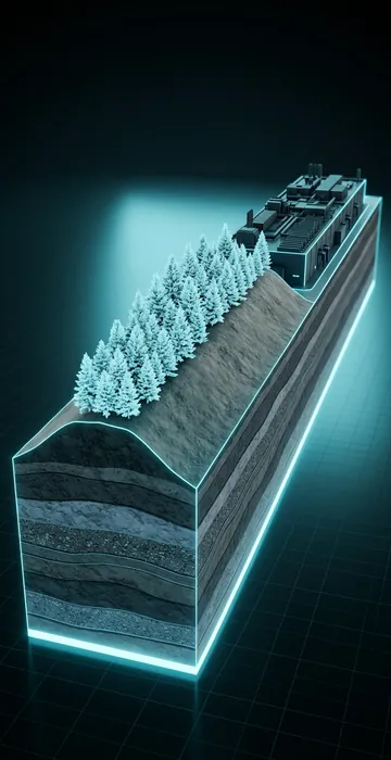 Site Plan Renderings for Power and Data Center Projects – What Boards Expect - 3D Cutaway Animation