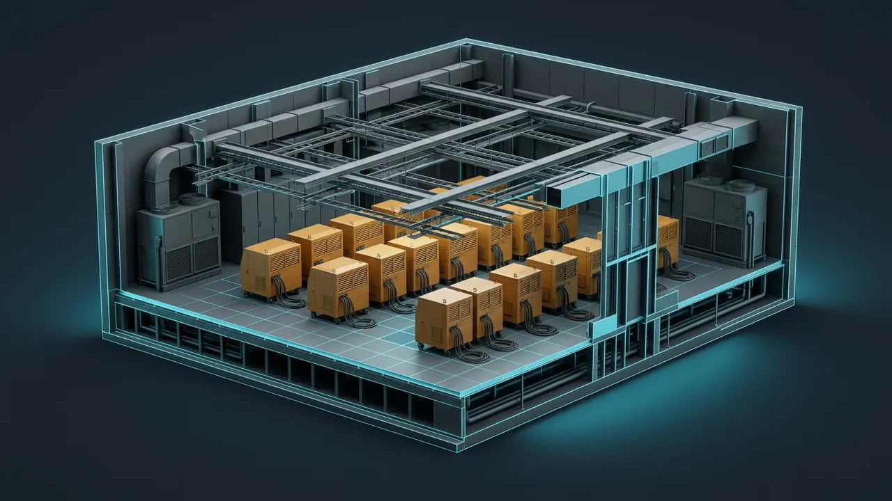 What Happens During Data Center Commissioning? – Levels 1 to 5 - 3D Cutaway Animation