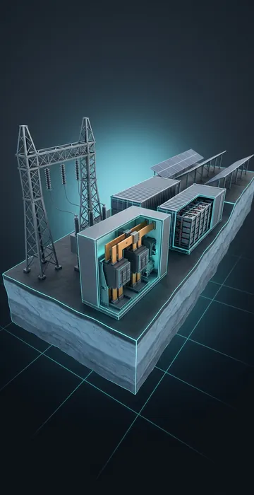 What Is a Microgrid? – Island Mode, Controllers and Uses - 3D Animation