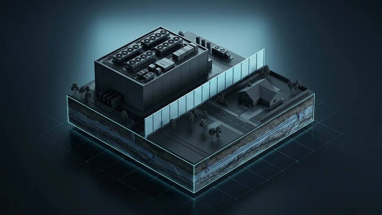 Why Do Communities Oppose Data Centers? – Noise, Water, Power - 3D Cutaway Animation