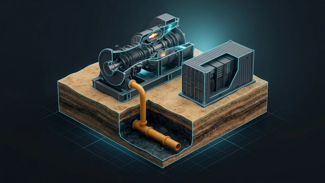 Why Is the Permian Basin Attracting Data Centers? – Gas, Land, Limits - 3D Cutaway Animation